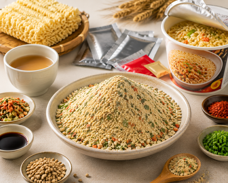 China instant noodle seasoning supplier for food manufacturers