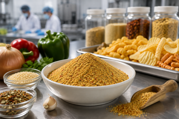 China snack seasoning supplier for food manufacturers Snack Seasoning for food manufacturing applications