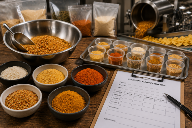 Seasoning Blend Consistency for Food Manufacturers: From Samples to Commercial Production