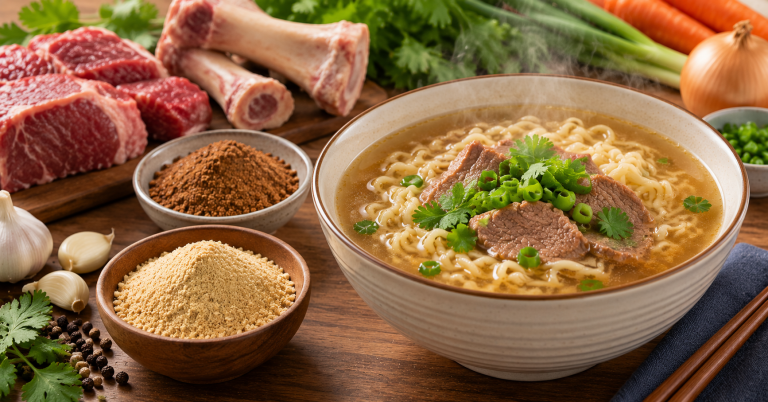 Giải pháp tạo vị nước dùng đậm đà cho sản xuất thực phẩm