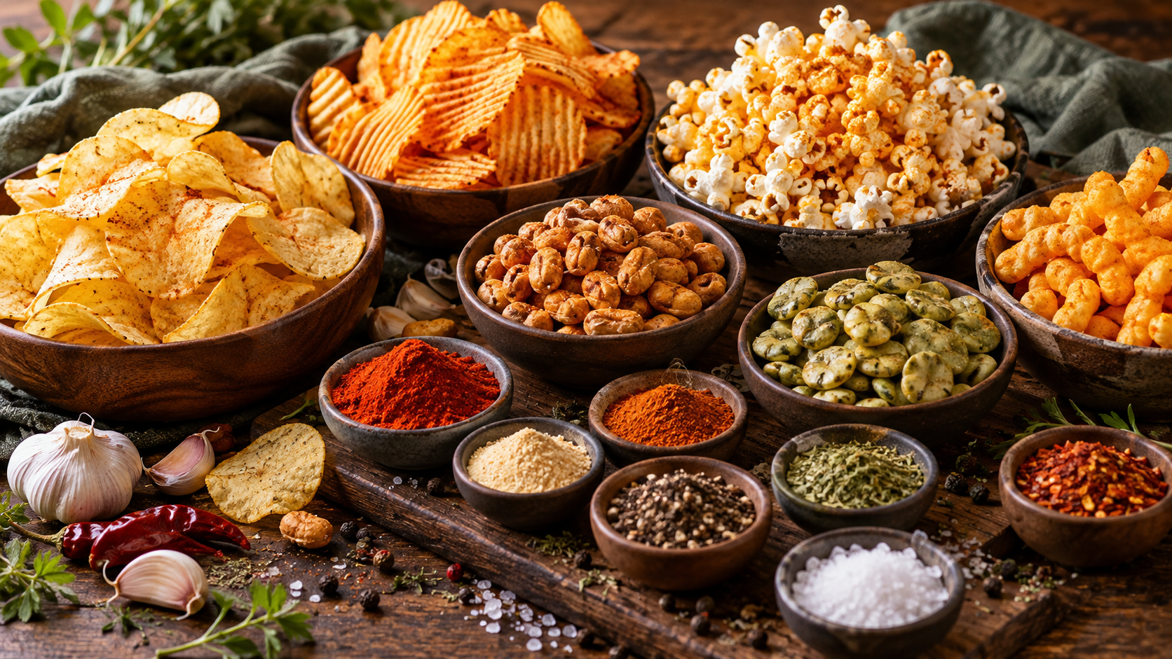 Nhà cung cấp gia vị snack tùy chỉnh tại Trung Quốc cho nhà sản xuất thực phẩm