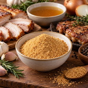 Pork Reaction Flavor for food manufacturers and savory food applications Pork Reaction Flavor