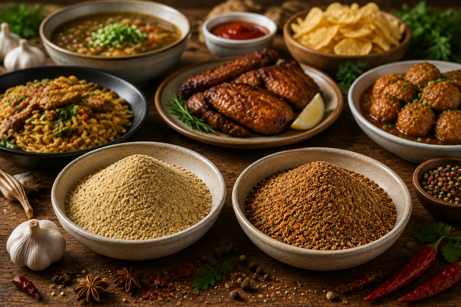 Reaction flavor and flavor base comparison for food manufacturers