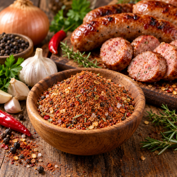 Sausage Seasoning for commercial sausage and processed meat production Sausage Seasoning