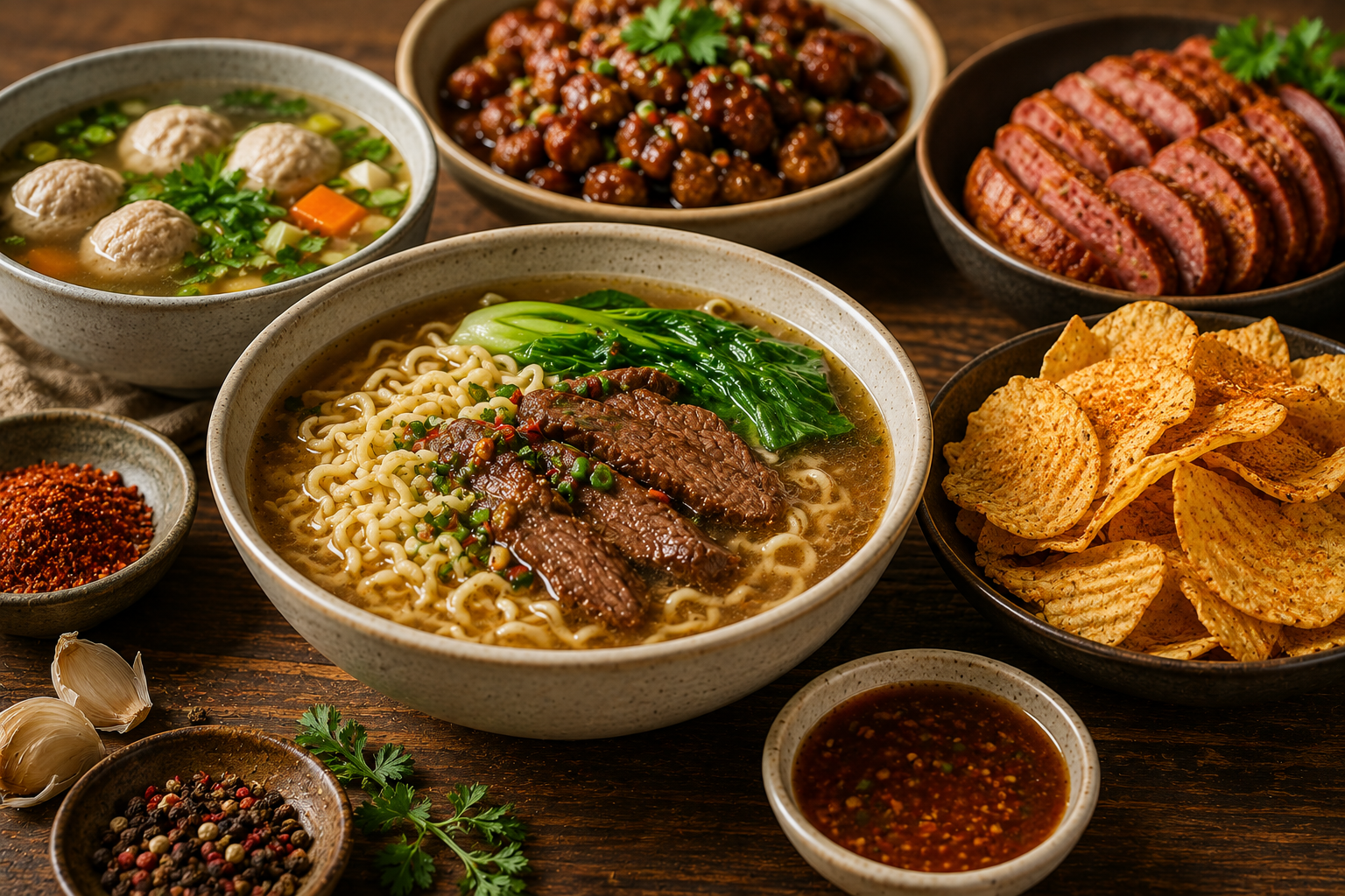 Sodium reduction and savory flavor development for U.S. food manufacturers